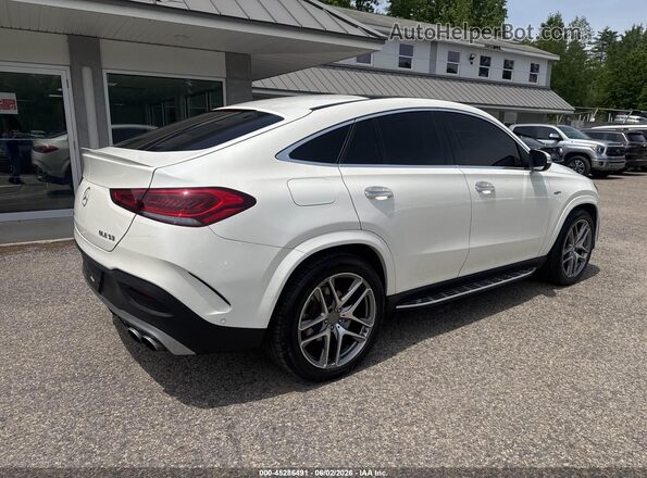 4JGFD6BB0MA514653 2021 MERCEDES-BENZ AMG GLE 53 COUPE White Trasero derecho