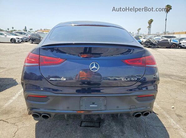 4JGFD6BB4MA322992 2021 MERCEDES-BENZ GLE Blue Հետևի տեսք
