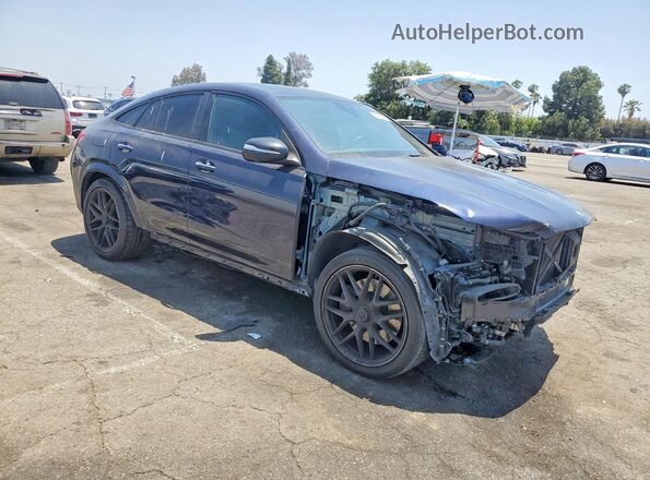 4JGFD6BB4MA322992 2021 MERCEDES-BENZ GLE Blue Առջևի աջ