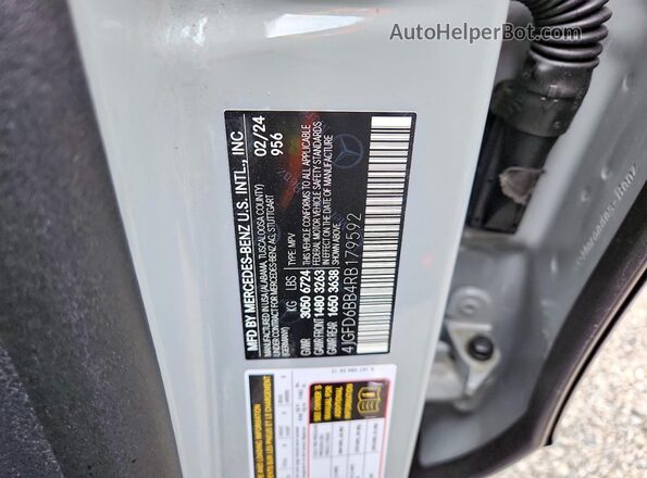 4JGFD6BB4RB179592 2024 MERCEDES-BENZ GLE Gray 