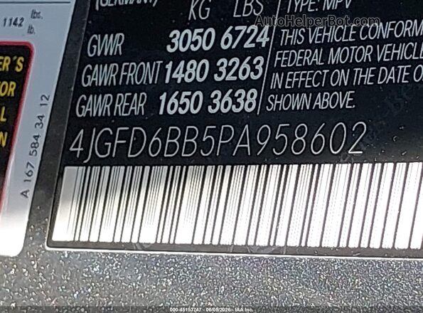 4JGFD6BB5PA958602 2023 MERCEDES-BENZ AMG GLE 53 COUPE Gray Widok komory silnika