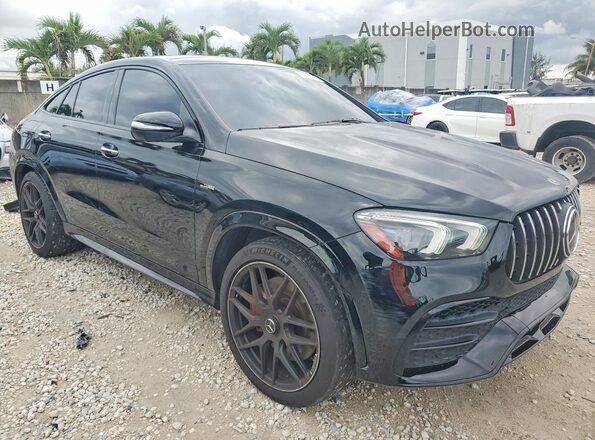4JGFD6BB9MA321904 2021 MERCEDES-BENZ GLE Black Przód prawy