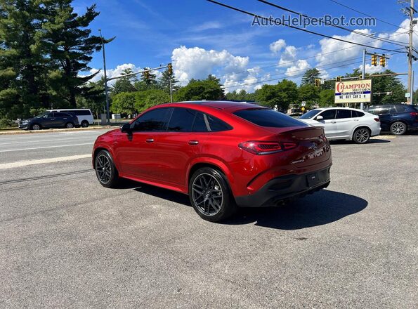 4JGFD6BBXMA400109 2021 MERCEDES-BENZ GLE Red Rear right