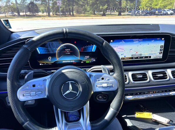 4JGFD6BBXMA400109 2021 MERCEDES-BENZ GLE Red Front interior view