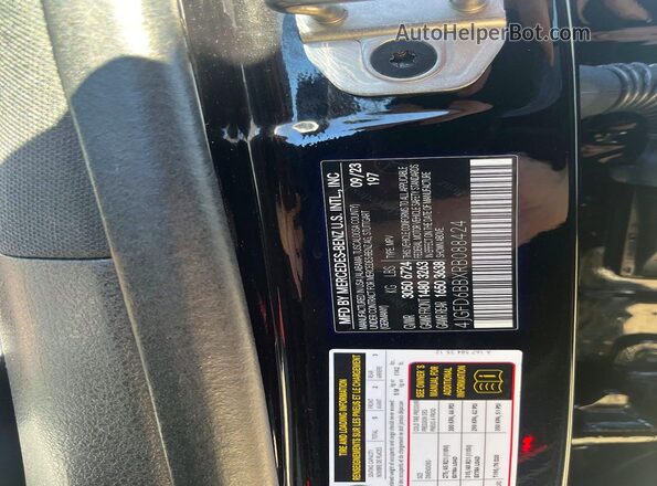 4JGFD6BBXRB088424 2024 MERCEDES-BENZ GLE Black Հետևի նստատեղերի տեսք