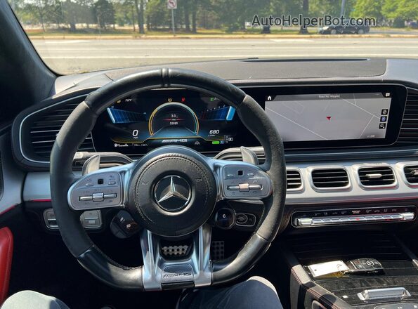 4JGFD8KB6PA936233 2023 MERCEDES-BENZ GLE Silver Vista interior delantera