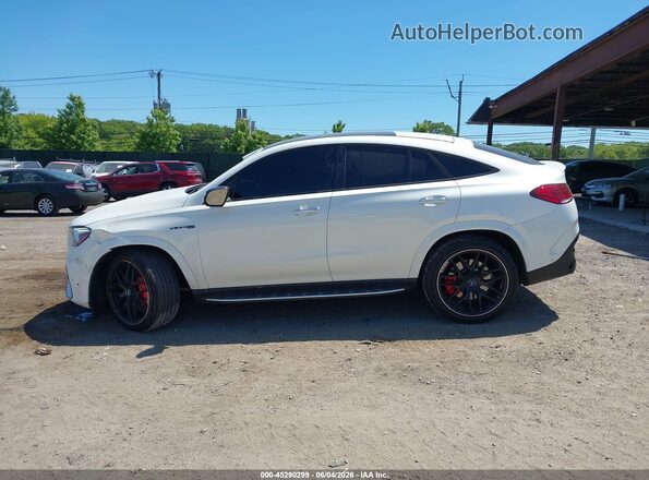 4JGFD8KB8MA492221 2021 MERCEDES-BENZ AMG GLE 63 COUPE Белый Панорамный вид салона 360°