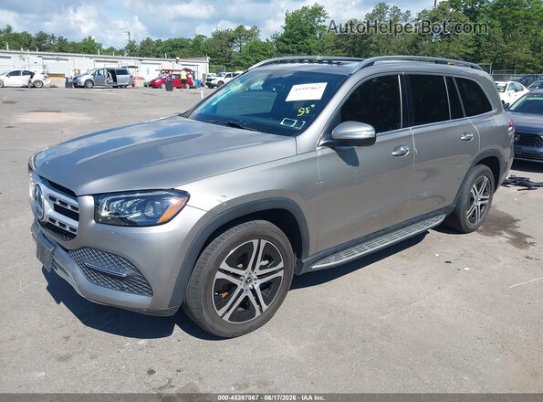 4JGFF5KE0LA128599 2020 MERCEDES-BENZ GLS 450 Серебряный Передняя левая четверть