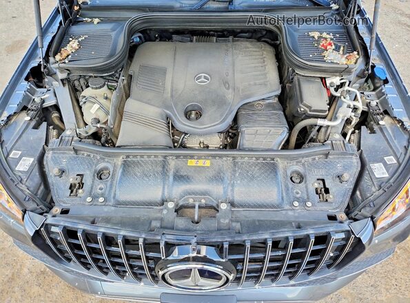 4JGFF5KE2LA213346 2020 MERCEDES-BENZ GLS Gray ძრავის განყოფილების ხედი
