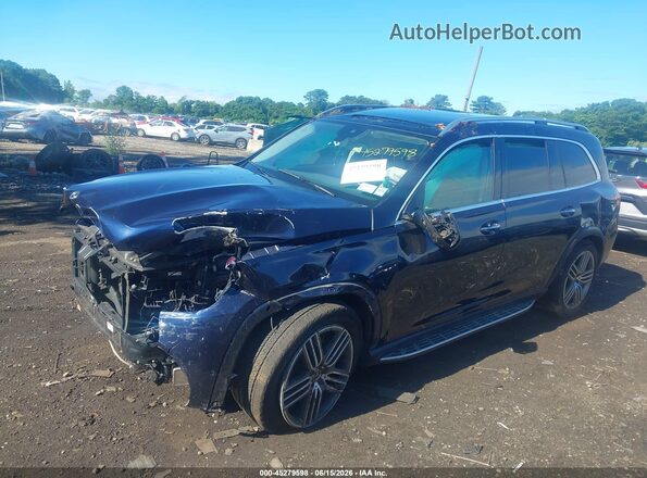 4JGFF5KE3LA186299 2020 MERCEDES-BENZ GLS 450 Синий Вид задней части салона