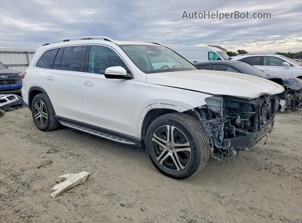 4JGFF5KE6NA773034 2022 MERCEDES-BENZ GLS Белый Передняя правая четверть