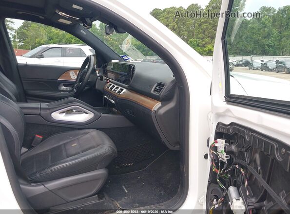 4JGFF5KE7LA285837 2020 MERCEDES-BENZ GLS 450 Black Widok wnętrza z przodu