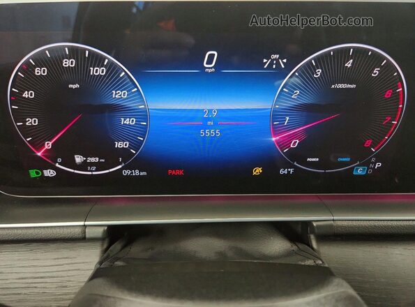 4JGFF5KE8RB081681 2024 MERCEDES-BENZ GLS Black Instrument cluster view