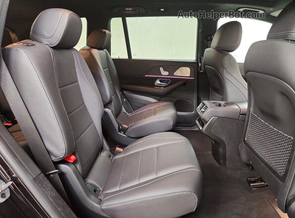 4JGFF5KE8RB081681 2024 MERCEDES-BENZ GLS Black Rear interior view