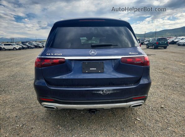 4JGFF5KE8SB494674 2025 MERCEDES-BENZ GLS Синий Вид сзади