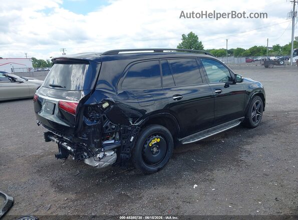 4JGFF5KEXNA789933 2022 MERCEDES-BENZ GLS 450 Black უკანა მარჯვენა