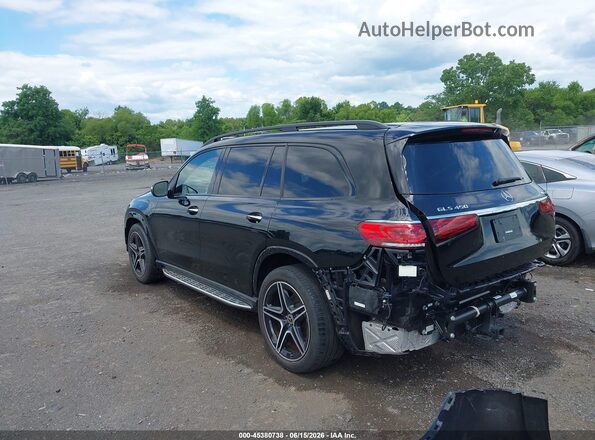 4JGFF5KEXNA789933 2022 MERCEDES-BENZ GLS 450 Black უკანა მარცხენა