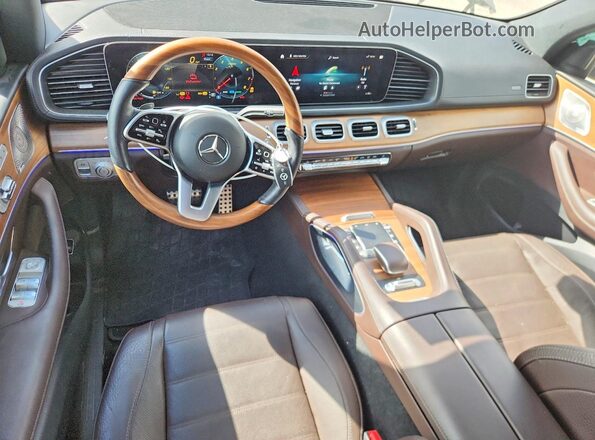 4JGFF5KEXPA958853 2023 MERCEDES-BENZ GLS Черный Вид панели приборов