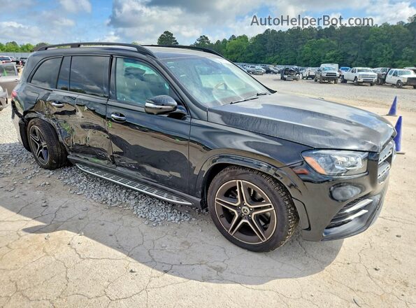 4JGFF5KEXPA958853 2023 MERCEDES-BENZ GLS Черный Передняя правая четверть