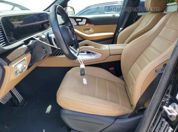 4JGFF5KEXRB249448 2024 MERCEDES-BENZ GLS Черный Вид салона спереди