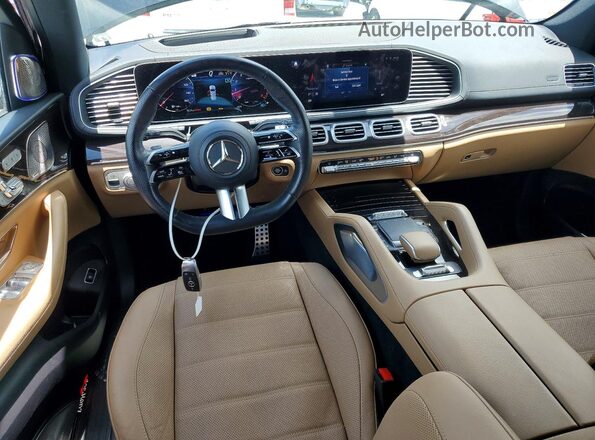 4JGFF5KEXRB249448 2024 MERCEDES-BENZ GLS Черный Вид панели приборов