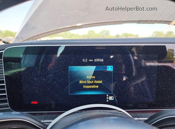 4JGFF8GEXPB030125 2023 MERCEDES-BENZ GLS Black Instrument cluster view