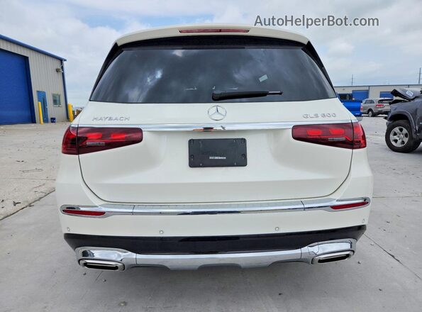 4JGFF8HBXRB068445 2024 MERCEDES-BENZ GLS White Rear view