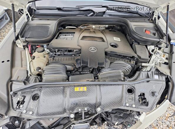 4JGFF8HBXRB068445 2024 MERCEDES-BENZ GLS White Engine compartment view