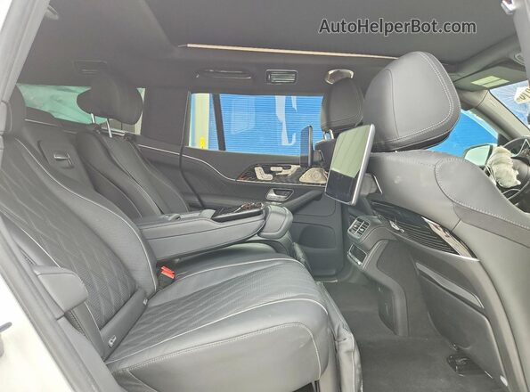 4JGFF8HBXRB068445 2024 MERCEDES-BENZ GLS White Rear interior view