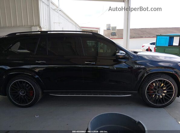 4JGFF8KE2MA557133 2021 MERCEDES-BENZ AMG GLS 63 Black Rear interior view