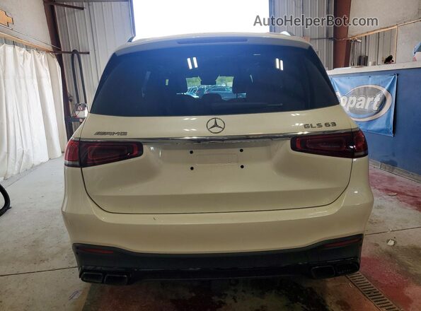 4JGFF8KEXMA318820 2021 MERCEDES-BENZ GLS White უკანა ხედი