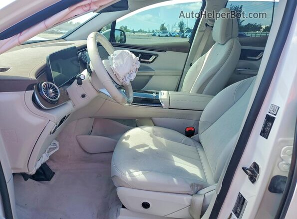 4JGGM2BB7RA046649 2024 MERCEDES-BENZ EQE White Widok wnętrza z przodu
