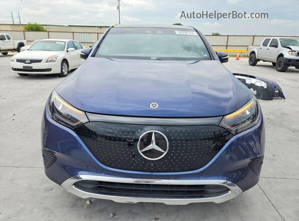 4JGGM2BBXPA035657 2023 MERCEDES-BENZ EQE Blue Widok z przodu
