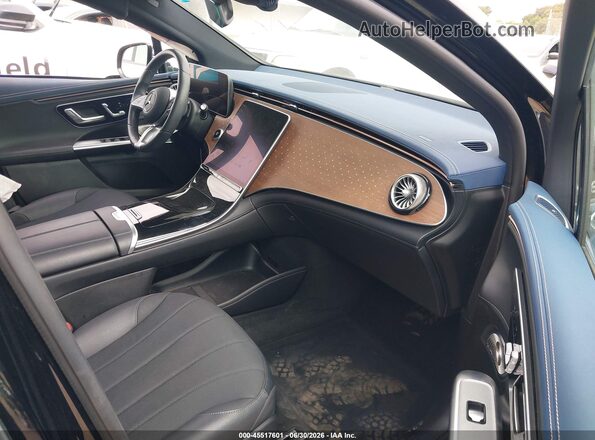 4JGGM2BBXRA054101 2024 MERCEDES-BENZ EQE 350+ SUV Black წინა სალონის ხედი