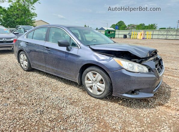 4S3BNAA61G3057626 2016 SUBARU LEGACY Charcoal Передня права чверть