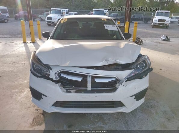 4S3BNAA64J3021596 2018 SUBARU LEGACY White ხელსაწყოთა პანელის ხედი