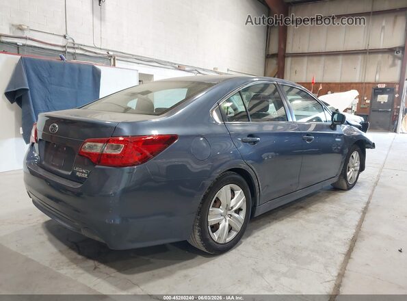 4S3BNAA67H3010814 2017 SUBARU LEGACY Blue Задня права чверть