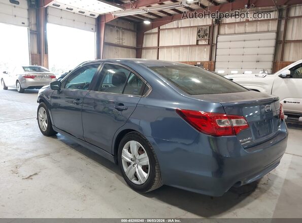 4S3BNAA67H3010814 2017 SUBARU LEGACY Blue Задня ліва чверть