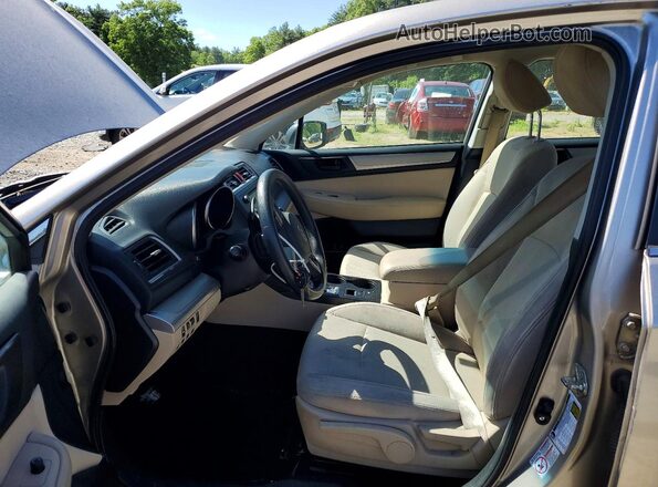 4S3BNAA68G3013302 2016 SUBARU LEGACY Silver Front interior view