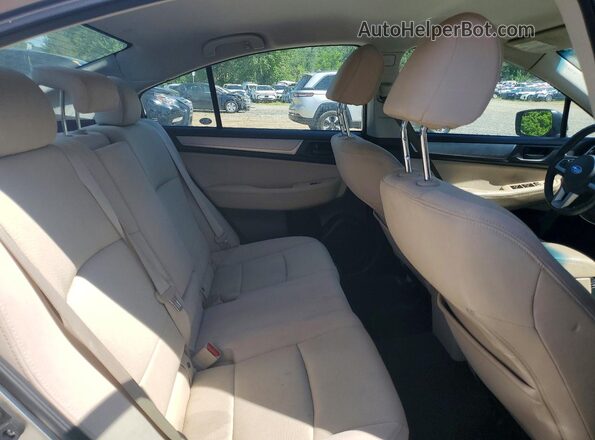 4S3BNAA68G3013302 2016 SUBARU LEGACY Silver Rear interior view