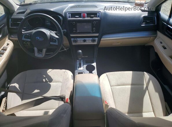 4S3BNAA68G3013302 2016 SUBARU LEGACY Silver Dashboard view