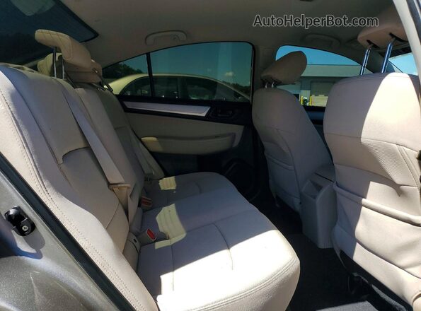 4S3BNAA6XG3018016 2016 SUBARU LEGACY Beige Widok tylnych siedzeń