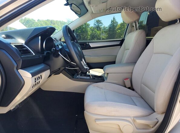 4S3BNAA6XG3018016 2016 SUBARU LEGACY Beige Widok wnętrza z przodu
