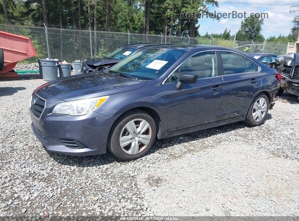 4S3BNAA6XG3040632 2016 SUBARU LEGACY Серый Передняя левая четверть