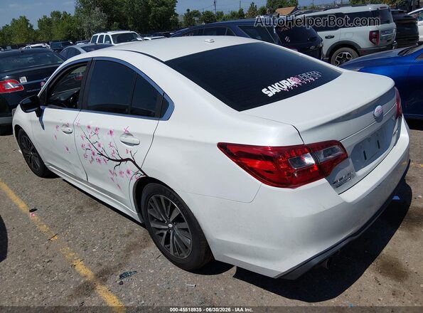 4S3BNAB60K3036998 2019 SUBARU LEGACY White Trasero izquierdo