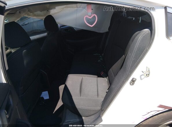4S3BNAB60K3036998 2019 SUBARU LEGACY White Vista de la etiqueta del VIN