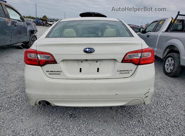 4S3BNAB64H3004354 2017 SUBARU LEGACY White Widok z tyłu