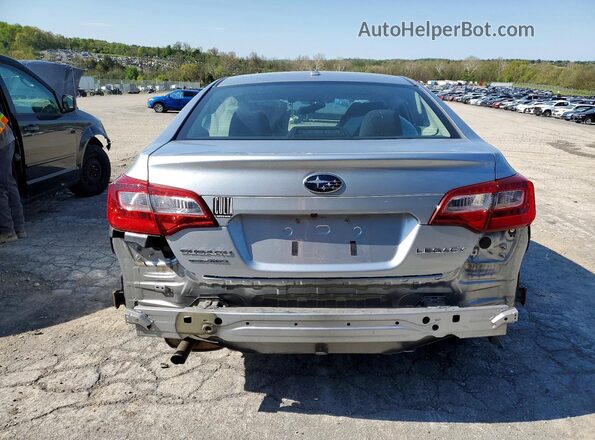 4S3BNAB65K3013104 2019 SUBARU LEGACY Silver Вид ззаду