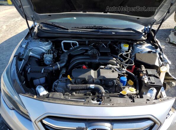 4S3BNAB65K3013104 2019 SUBARU LEGACY Silver Вид задньої частини салону