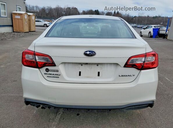 4S3BNAB67K3032897 2019 SUBARU LEGACY Белый Вид сзади